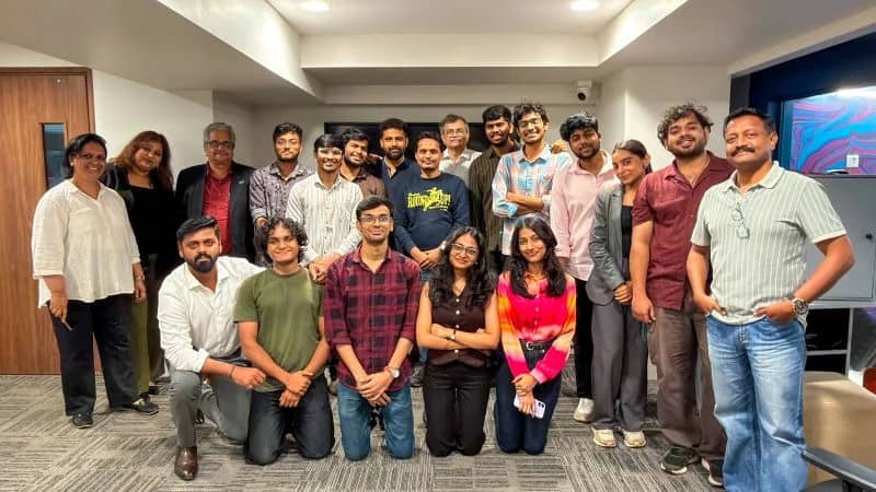 UNIVITT internship team gathered for a group photograph