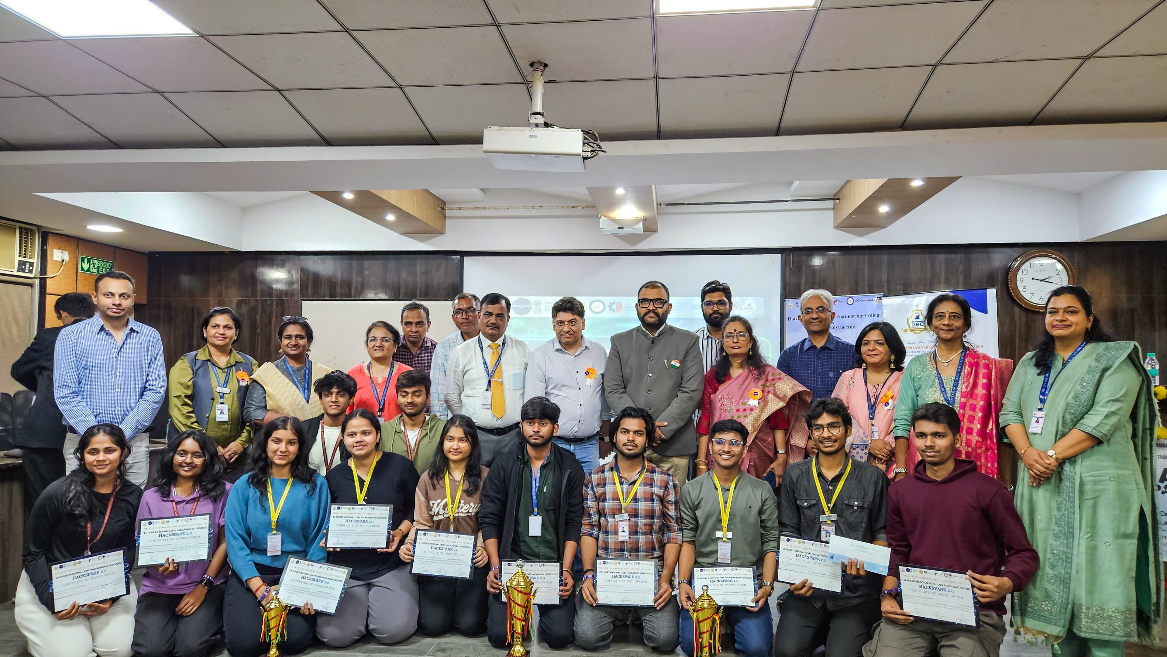 2nd Place — Hackspark 2.0 (National)