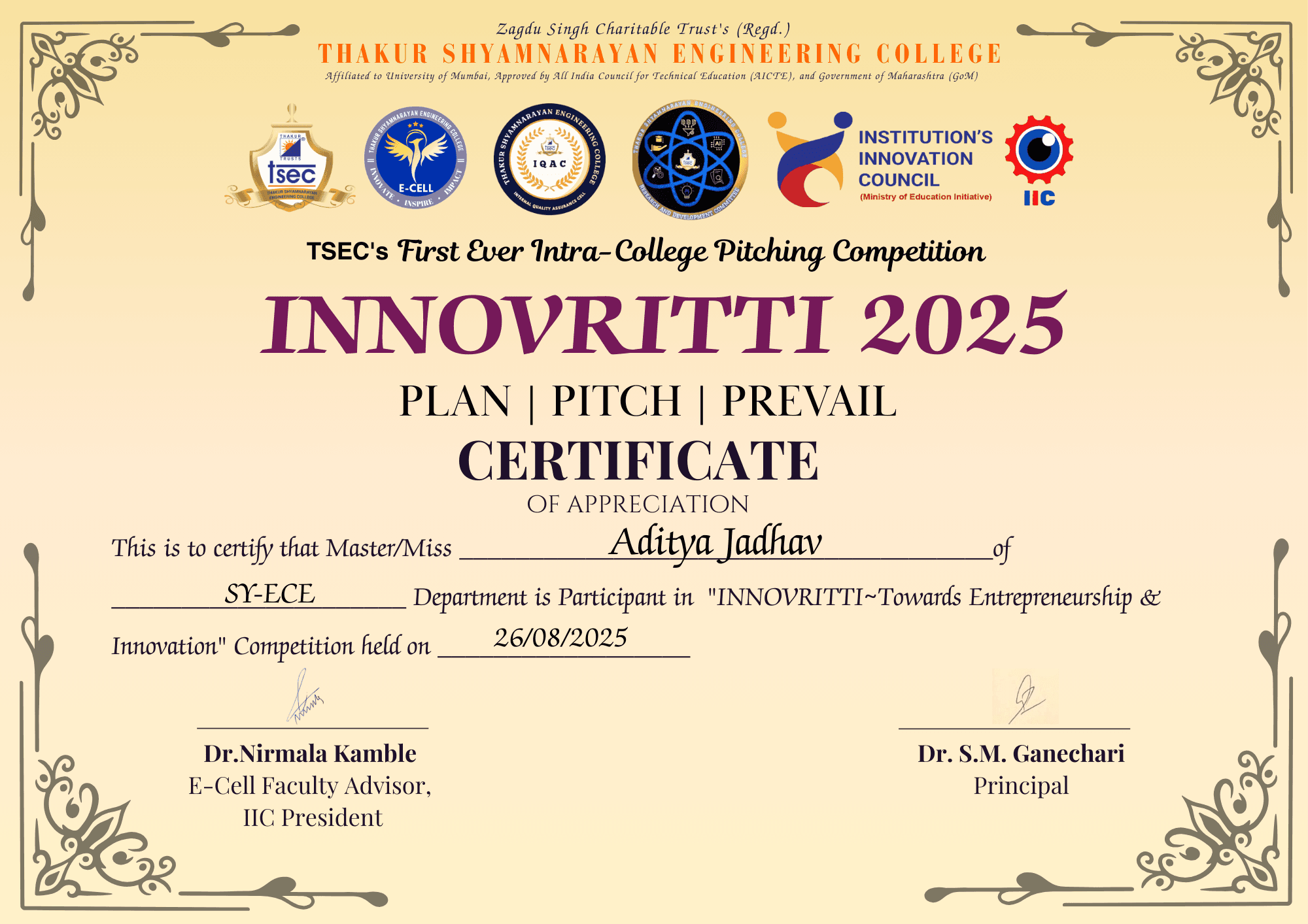Innovritti 2025 — Pitching Competition